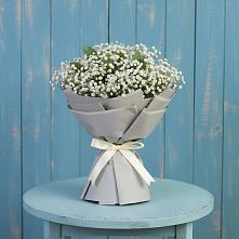 Букет цветов из:  Гипсофила в Курильске
