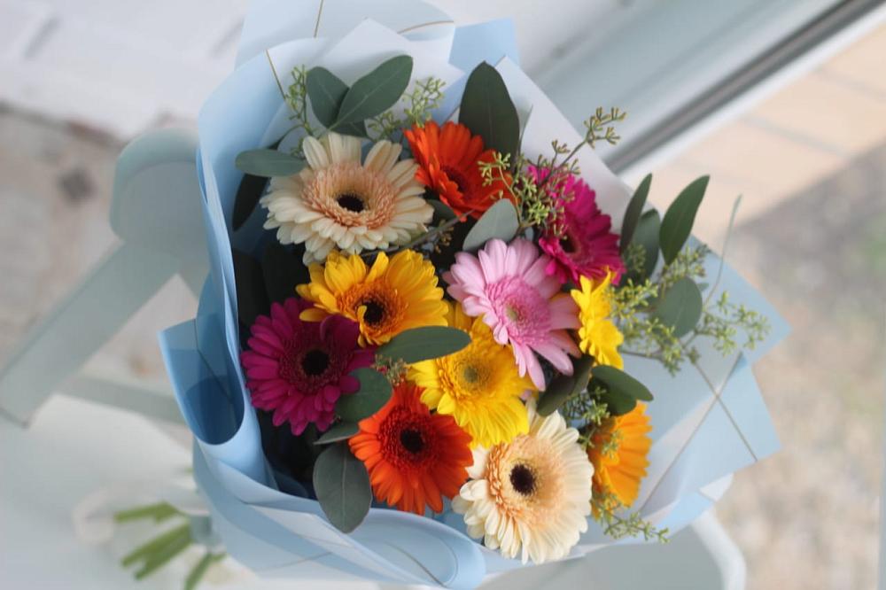 Букет цветов из: Герберы в Курильске