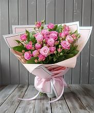 Букет Розовый кустик #REPLACE_PRED# Курильске