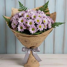 Букет цветов из:  Хризантемы в Курильске