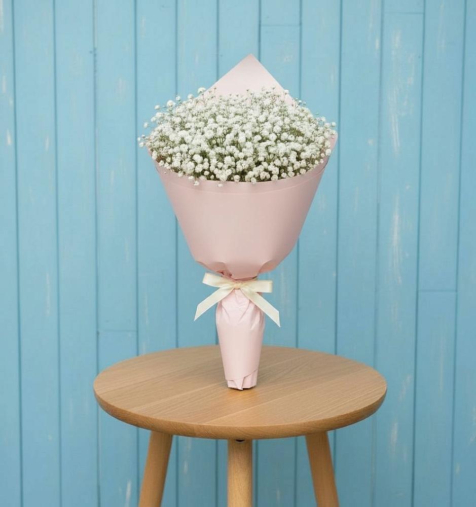 Букет цветов из: Гипсофила в Курильске