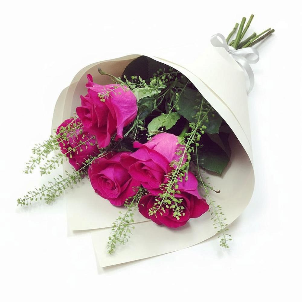 Букет цветов из: Розы в Курильске