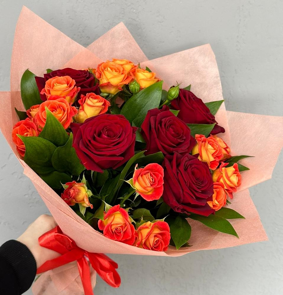 Букет Любовь и восторг в Курильске