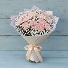 Букет цветов из:  Гвоздики в Курильске