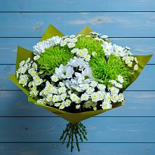 Букет цветов из:  Хризантемы в Курильске