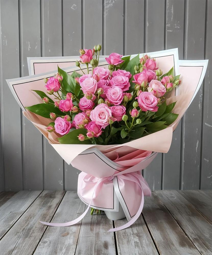 Букет Розовый кустик в Курильске