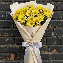 Букет цветов из:  Хризантемы в Курильске