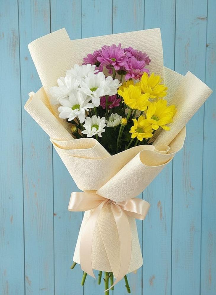 Букет цветов из: Хризантемы в Курильске