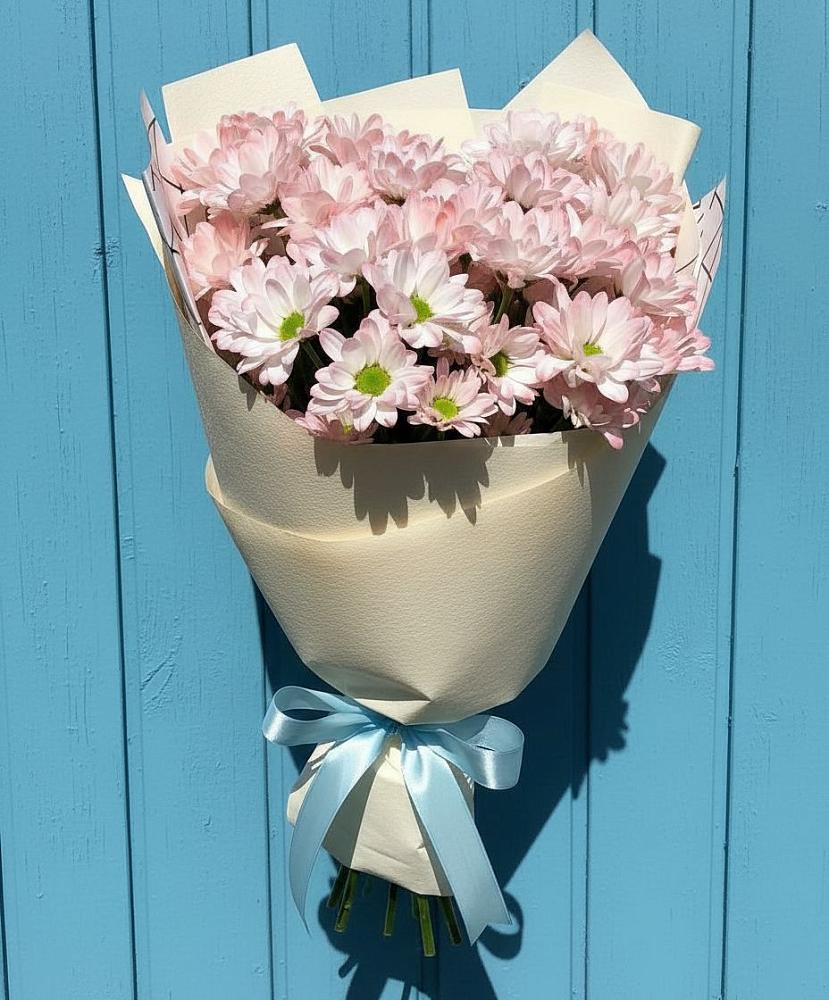 Букет цветов из: Хризантемы в Курильске