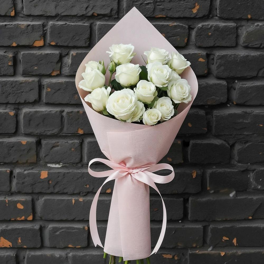 Букет цветов из: Розы в Курильске